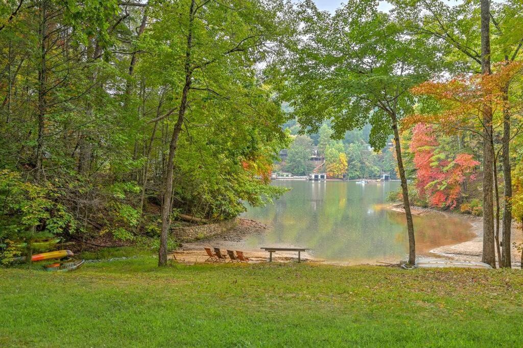 The Cove Retreat- Hot Tub/Screened Porch/Game Room Lake Lure Extérieur photo
